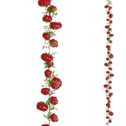 Clearance DecoWoerner Künstliche Tomaten-Ranke 200 Cm rot