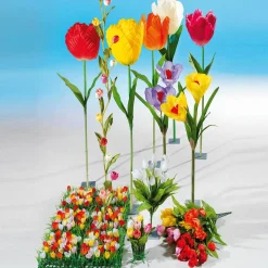 Outlet DecoWoerner Künstliche XXL Tulpe, 140 Cm, gelb