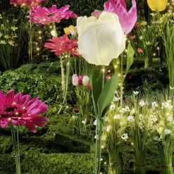 Outlet DecoWoerner Künstliche XXL Tulpe, 140 Cm, gelb