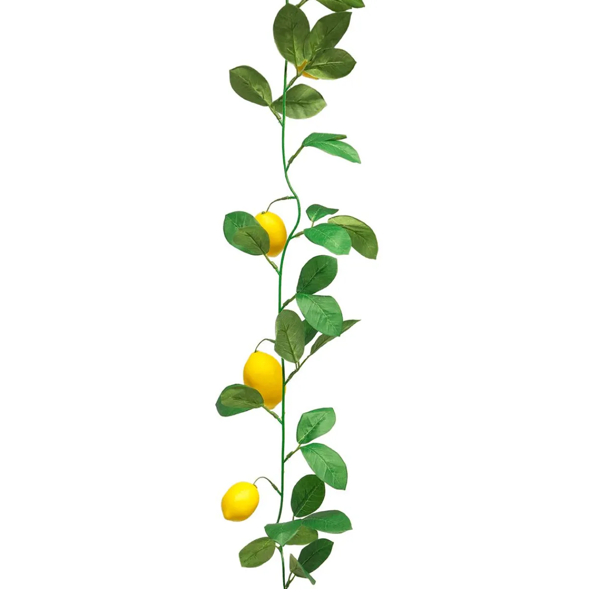 New DecoWoerner Künstliche Zitronen-Girlande 180 Cm gelb