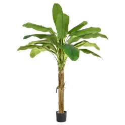 Discount DecoWoerner Künstlicher Bananenbaum Im Topf B1, 105 Cm grün
