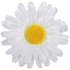 Clearance DecoWoerner Künstlicher Blütenkopf Gänseblümchen 83 Cm Ø weiß