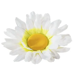 Clearance DecoWoerner Künstlicher Blütenkopf Gänseblümchen 83 Cm Ø weiß