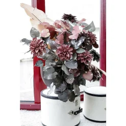 Clearance DecoWoerner Künstlicher Blätterzweig 60 Cm rot