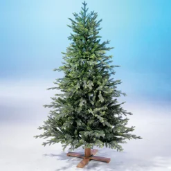 Hot DecoWoerner Künstlicher Christbaum Douglastanne Mit LED 210 Cm grün