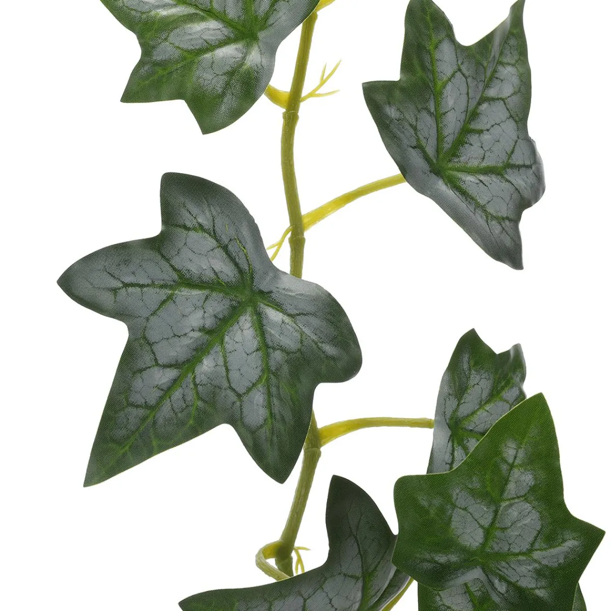 Best DecoWoerner Künstlicher Efeuhänger - Weiß 85 Cm grün