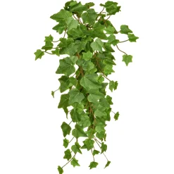 Discount DecoWoerner Künstlicher Efeuhänger Schwer Entflammbar B1 55 Cm grün