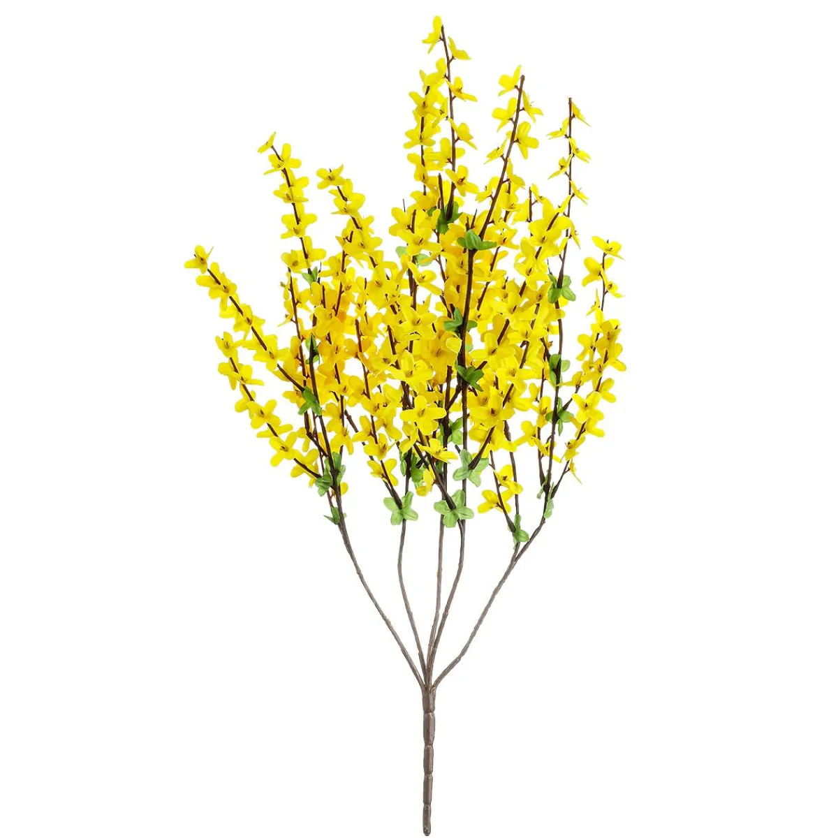 Hot DecoWoerner Künstlicher Forsythienbusch 59 Cm gelb