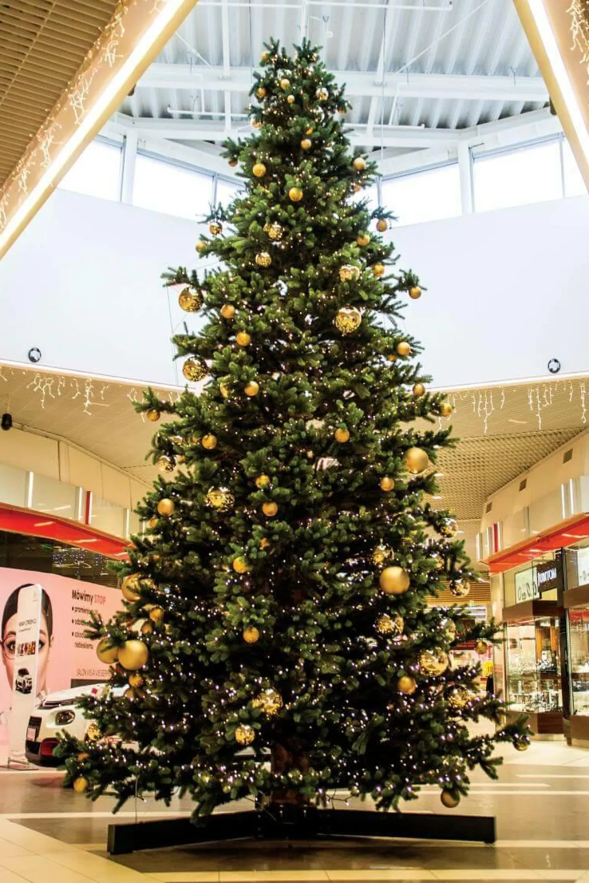 Online DecoWoerner Künstlicher Gigant-Weihnachtsbaum "Deluxe" grün