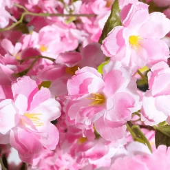 New DecoWoerner Künstlicher Kirschblüten Baum, 220 Cm, rosa