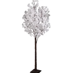 Clearance DecoWoerner Künstlicher Kirschblüten-Baum, 200 Cm, weiß