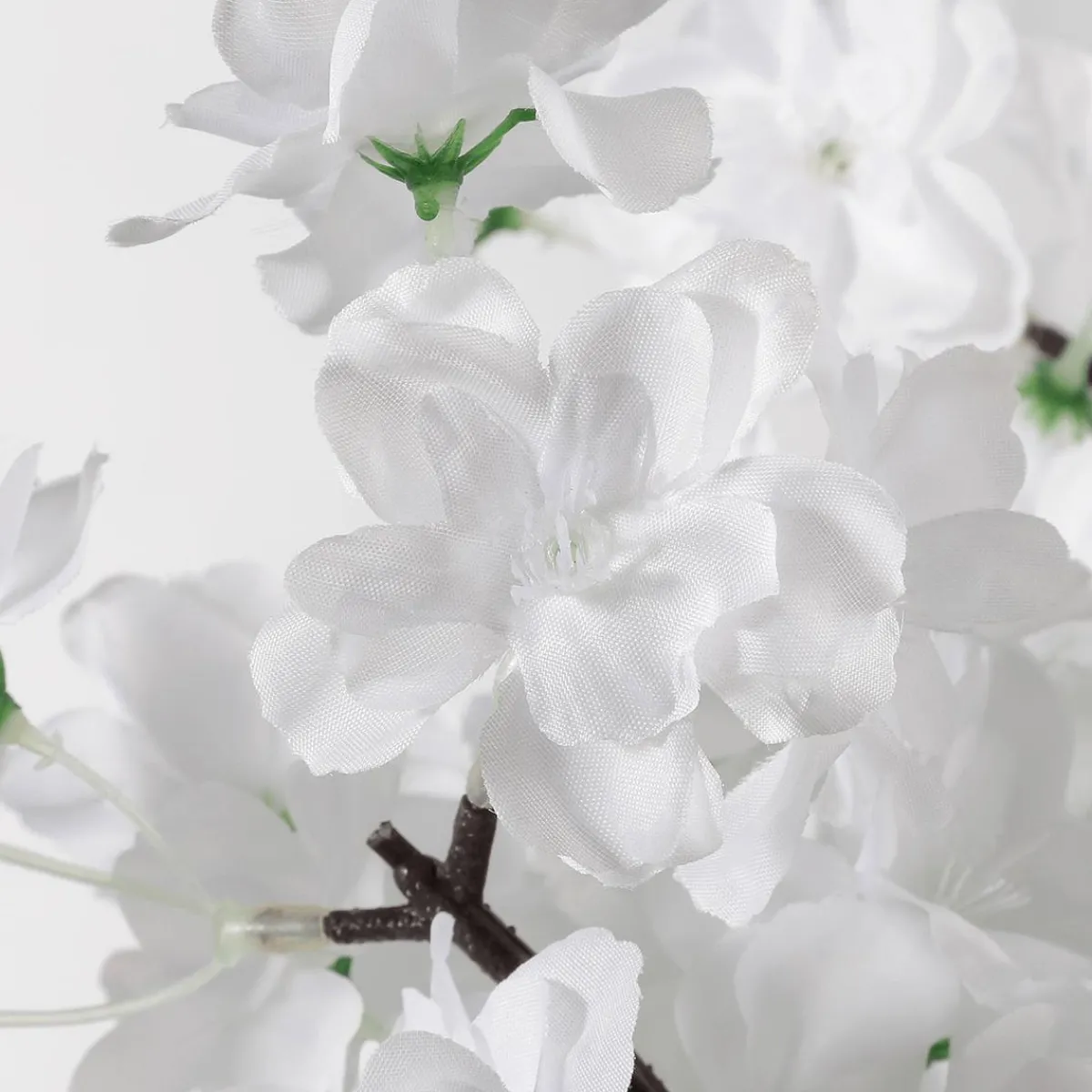 Clearance DecoWoerner Künstlicher Kirschblüten-Baum, 200 Cm, weiß