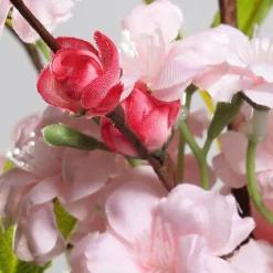 Hot DecoWoerner Künstlicher Kirschblüten-Zweig 65 Cm rosa