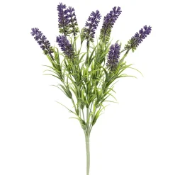 Hot DecoWoerner Künstlicher Lavendelbündel Mit Steckstab 37 Cm violett