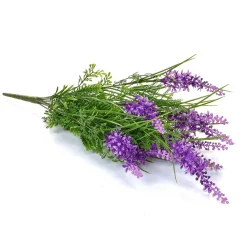 Discount DecoWoerner Künstlicher Lavendelpick Schwer Entflammbar B1, 44 Cm violett