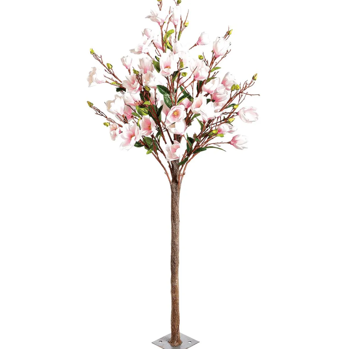 Sale DecoWoerner Künstlicher Magnolienblüten-Baum, 180 Cm rosa
