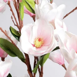 Sale DecoWoerner Künstlicher Magnolienblüten-Baum, 180 Cm rosa