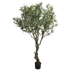 Discount DecoWoerner Künstlicher Olivenbaum 200 Cm grün