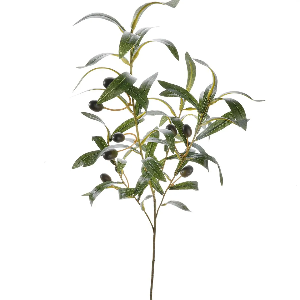 Clearance DecoWoerner Künstlicher Olivenzweig 84 Cm grün