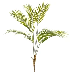 Best DecoWoerner Künstlicher Palmbusch Palmwedeln-Busch 80 Cm grün
