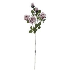 Hot DecoWoerner Künstlicher Rosenzweig, 73 Cm, Mauve rosa