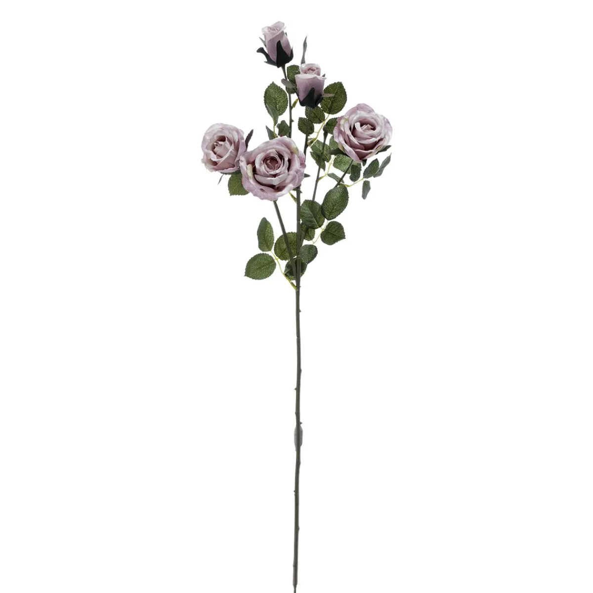 Hot DecoWoerner Künstlicher Rosenzweig, 73 Cm, Mauve rosa