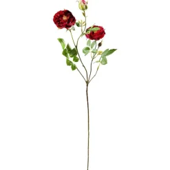 New DecoWoerner Künstlicher Rosenzweig , 60 Cm rot