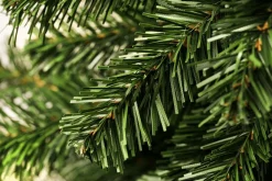 Outlet DecoWoerner Künstlicher, Schmaler Tannenbaum 180 Cm, B1 grün
