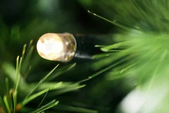 Clearance DecoWoerner Künstlicher, Schmaler Tannebaum Mit LED 150 Cm grün