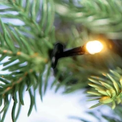 Hot DecoWoerner Künstlicher Spritzguss-Weihnachtsbaum Rottanne Mit LED 180 Cm grün