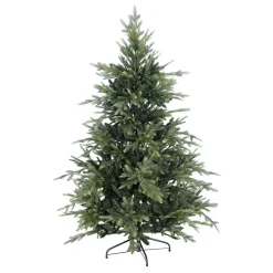 Best DecoWoerner Künstlicher Spritzguss-Weihnachtsbaum Rottanne 180 Cm grün
