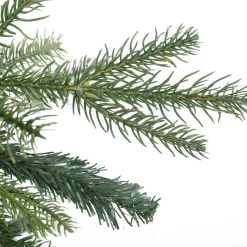 Best DecoWoerner Künstlicher Spritzguss-Weihnachtsbaum Rottanne 180 Cm grün