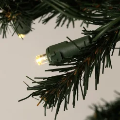 Outlet DecoWoerner Künstlicher Tannenbaum Alpintanne Mit LED 150 Cm grün
