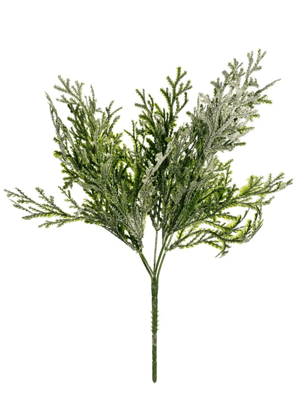 Best DecoWoerner Künstlicher Thuja Zweig, 35 Cm grün