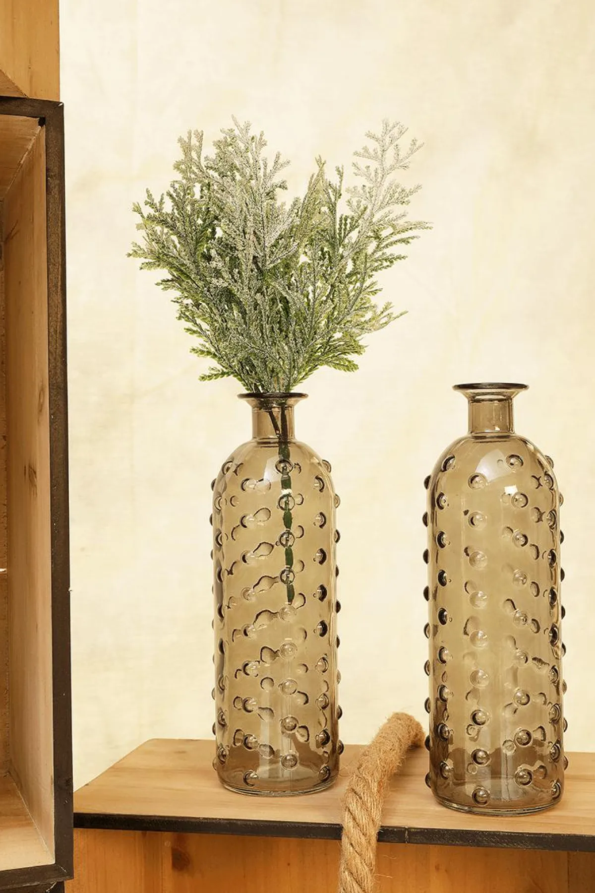 Best DecoWoerner Künstlicher Thuja Zweig, 35 Cm grün