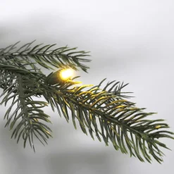 Clearance DecoWoerner Künstlicher Weihnachtsbaum Nordmanntanne Mit LED 150 Cm grün