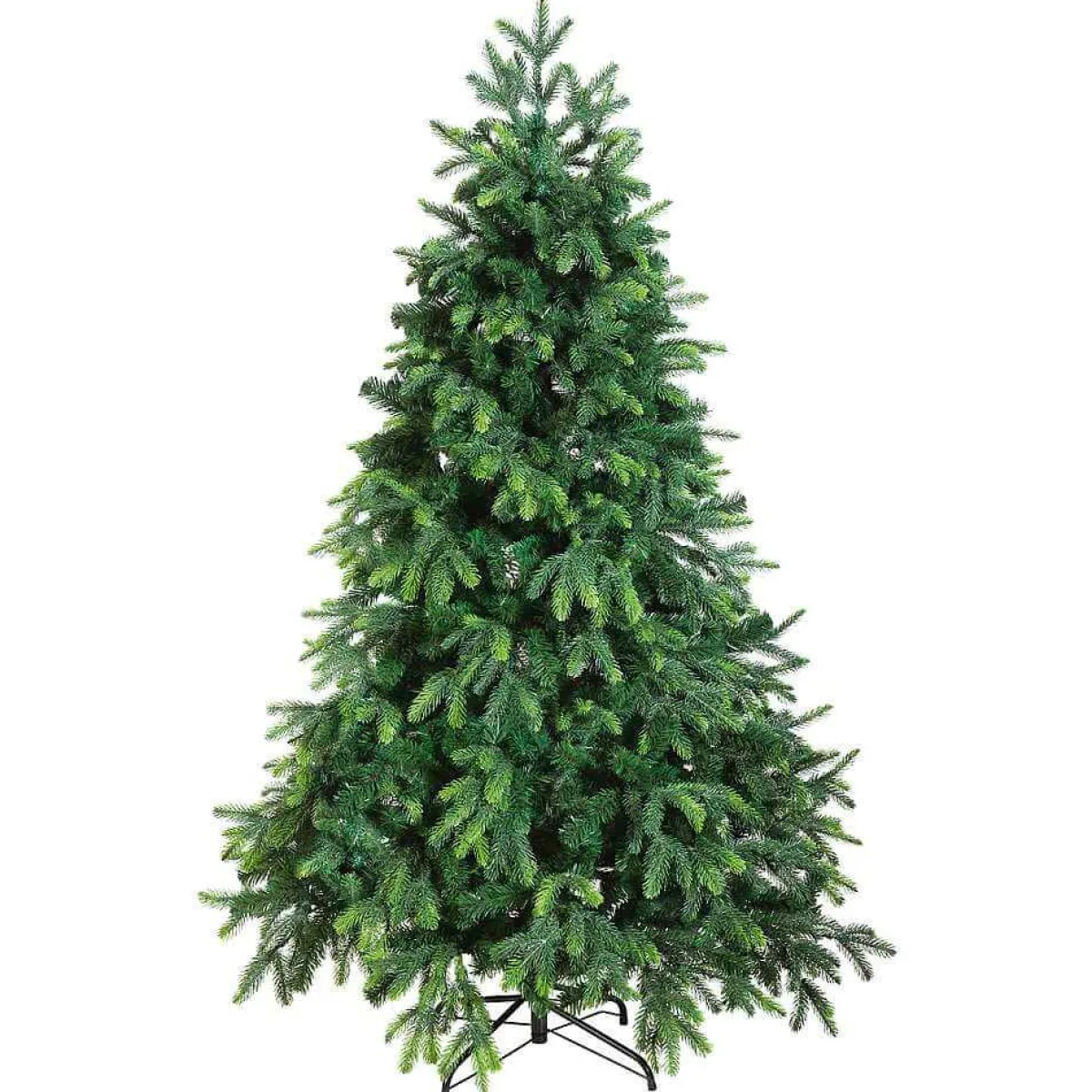 Discount DecoWoerner Künstlicher Weihnachtsbaum Edeltanne 210 Cm grün