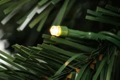 Outlet DecoWoerner Künstlicher Weihnachtsbaum Weißtanne Mit LED 180 Cm grün