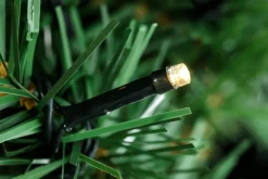 Sale DecoWoerner Künstlicher Weihnachtsbaum Geschmückt Mit LED, 180 Cm rot