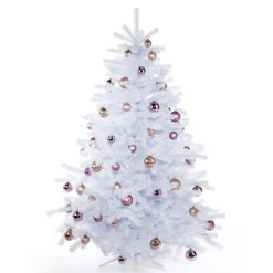 Best DecoWoerner Künstlicher Weihnachtsbaum Aus em Luvi, B1 weiß