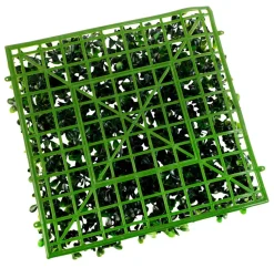 Discount DecoWoerner Künstliches Buchspaneel 25 X 25 Cm grün