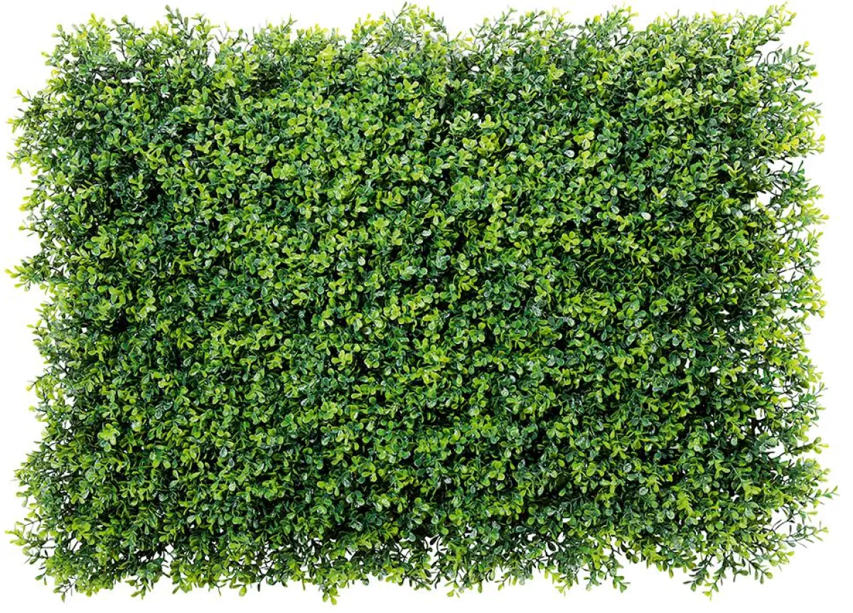 DecoWoerner Künstliches Buchspaneel 60 X 40 Cm grün
