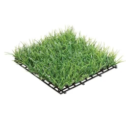 Online DecoWoerner Künstliches Deluxe Rasenpaneel, 25 X 25 Cm grün