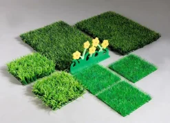 Outlet DecoWoerner Künstliches Graspaneel 60 X 40 Cm grün