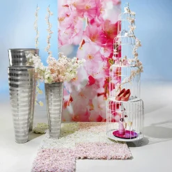 Best DecoWoerner Künstliches Kirschblüten-Paneel rosa
