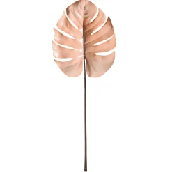 Discount DecoWoerner Künstliches Monsterablatt 90 Cm rosa