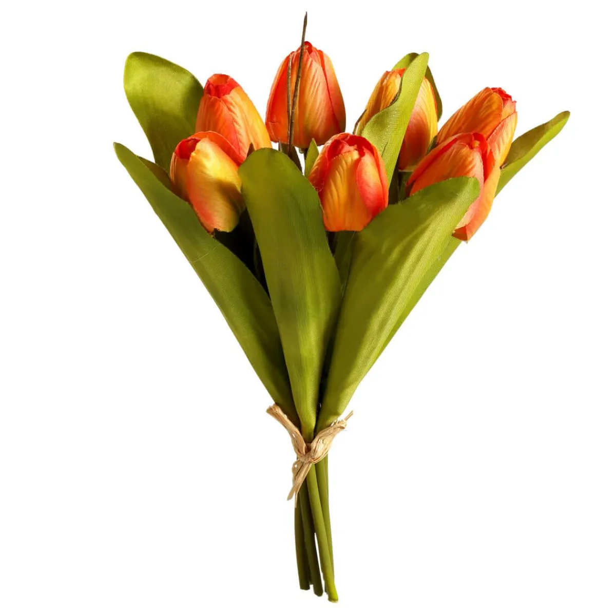 Sale DecoWoerner Künstliches Tulpen-Bouquet , 30 Cm orange