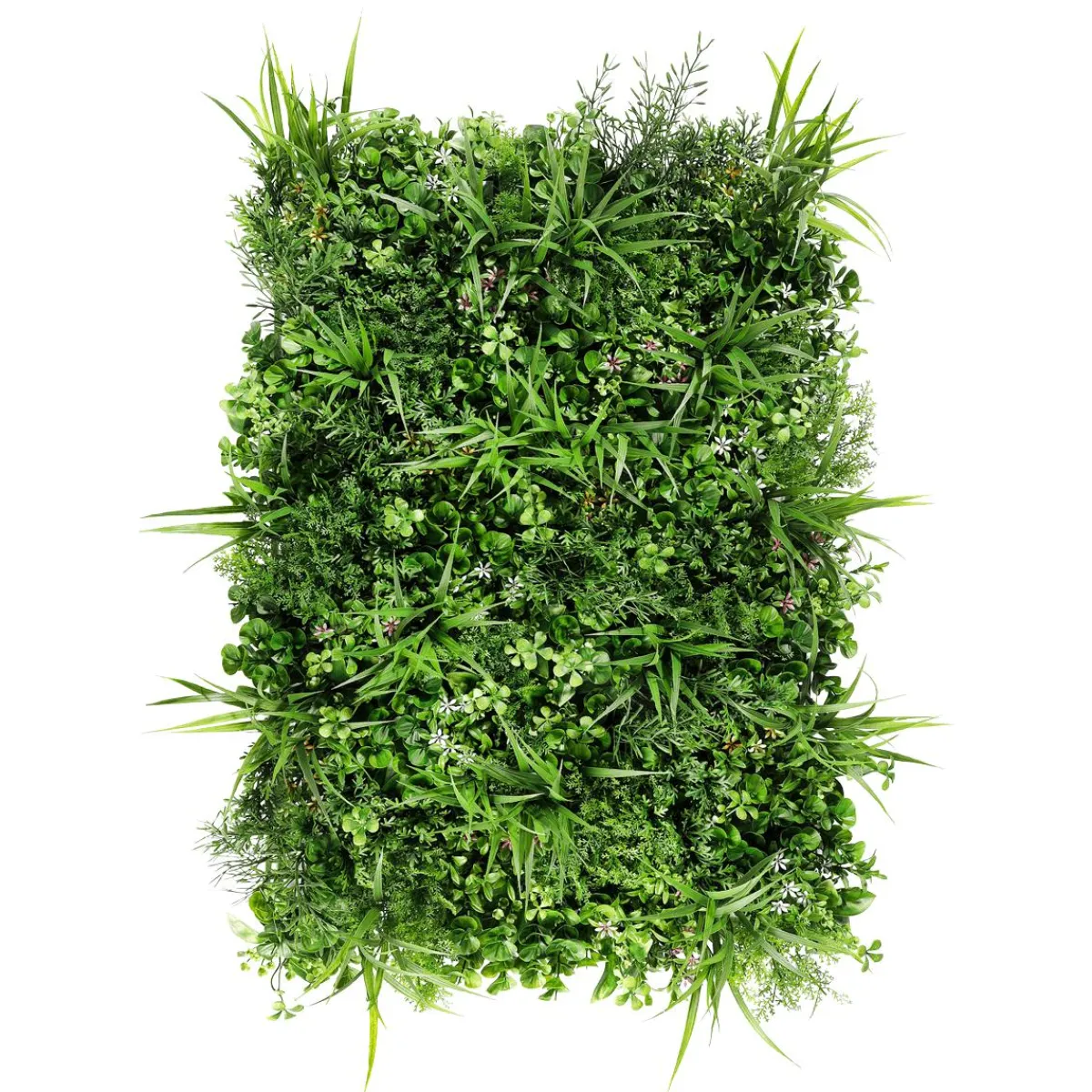 DecoWoerner Künstliches Wandgarten-Paneel, 75 Cm grün