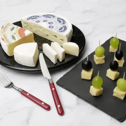 Best DecoWoerner Käse Trauben Spieß Lebensmittel-Attrappe grün