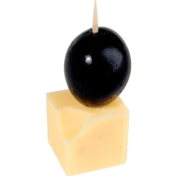 Best DecoWoerner Käse Trauben Spieß Lebensmittel-Attrappe blau